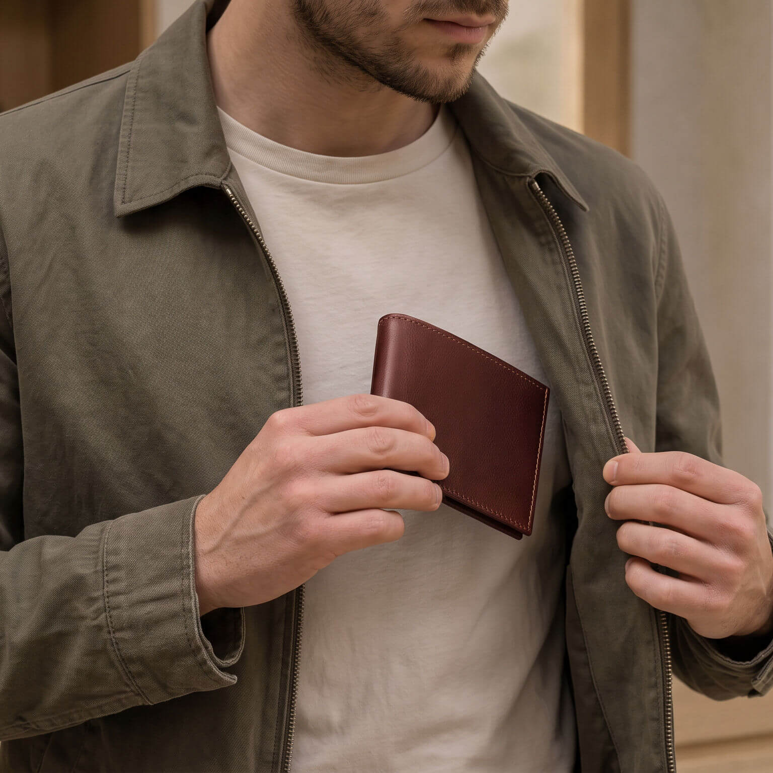 bifold wallet for men maruse