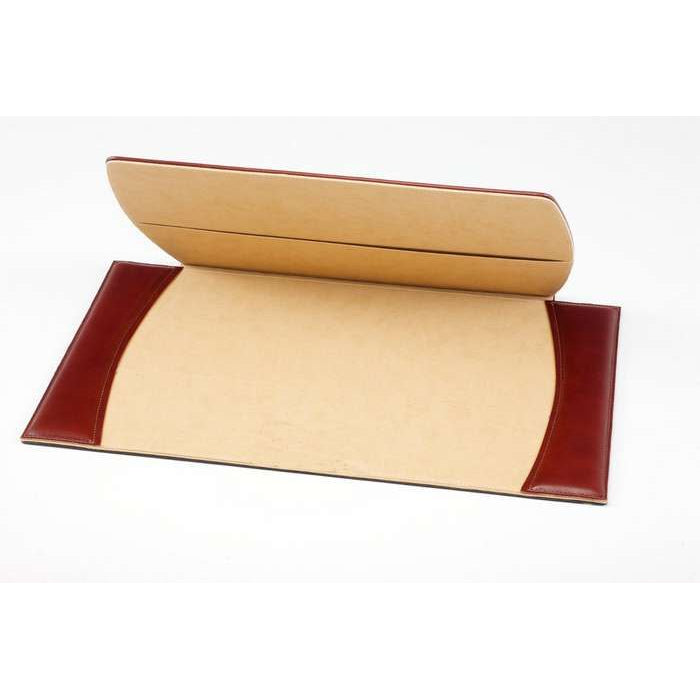 Sottomano In Pelle Per Scrivania 60x40 Cm - Tappetino Ufficio Elegante Rosso, A.G. Spalding & Bros - Foto 2