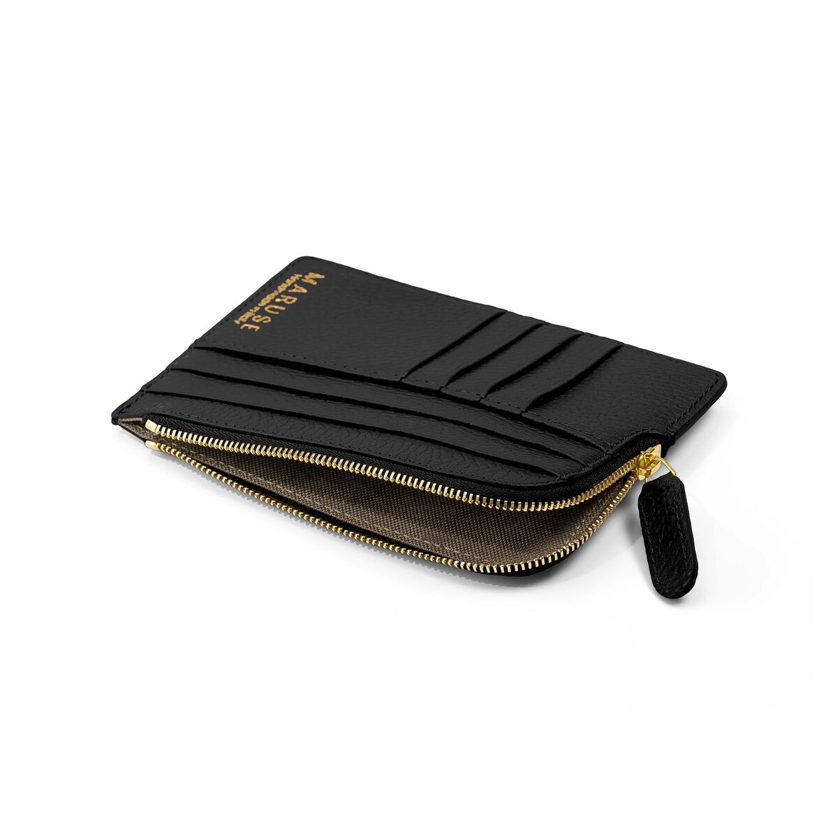 Leather Zipped Travel Wallet