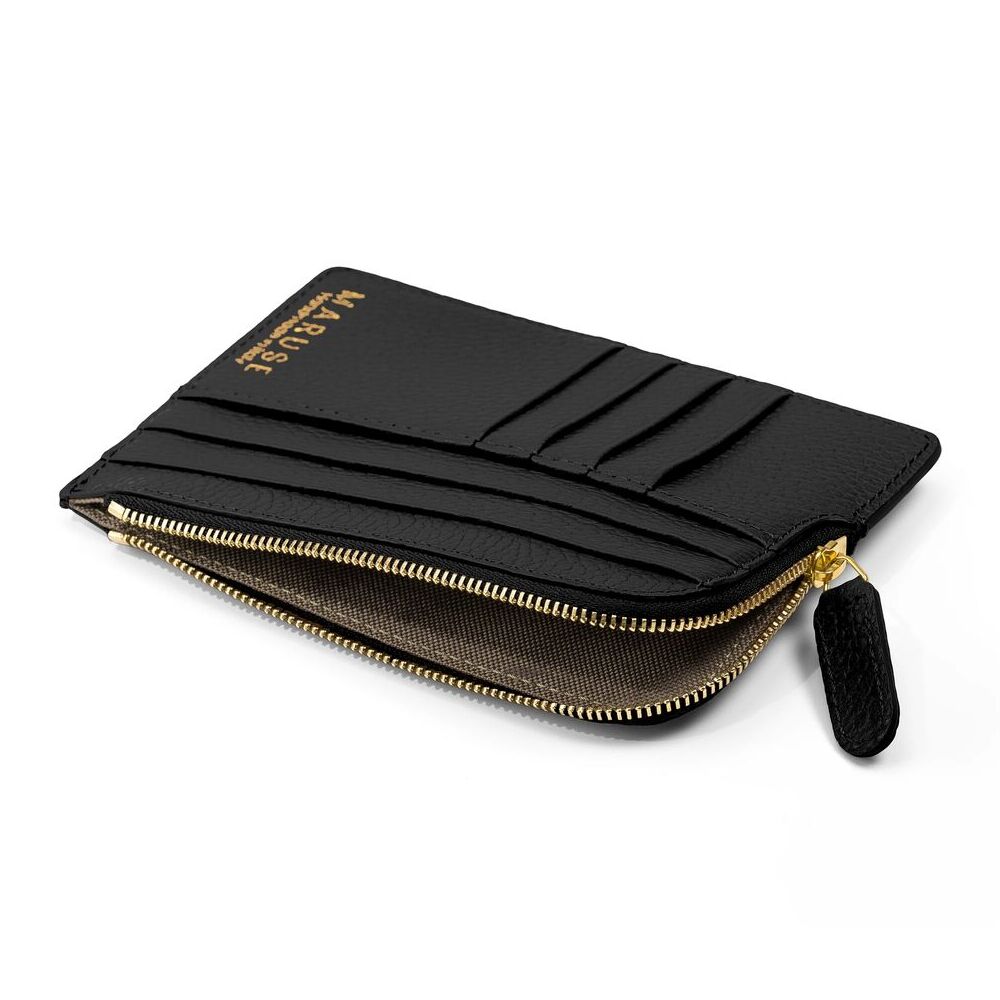 Leather Zipped Travel Wallet
