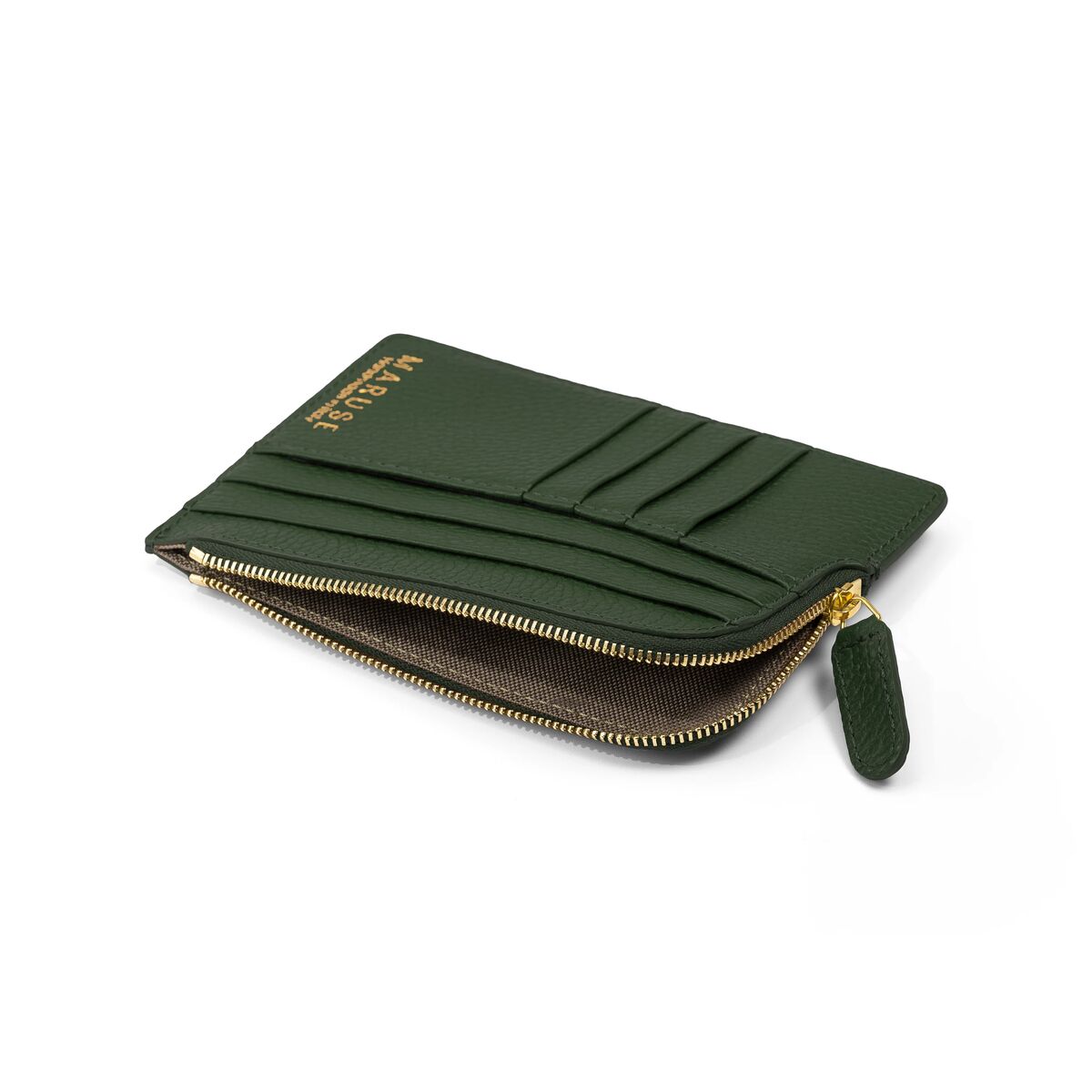 Leather Zipped Travel Wallet