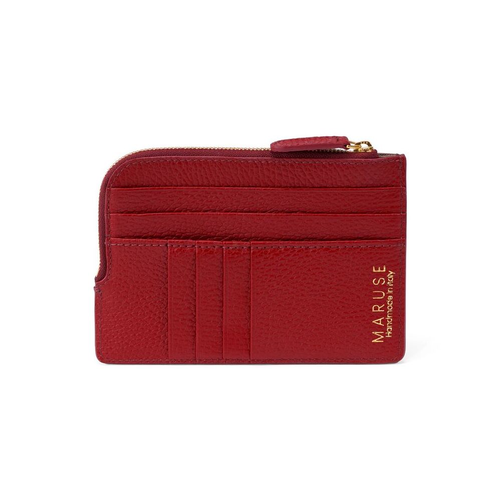 Leather Zipped Travel Wallet