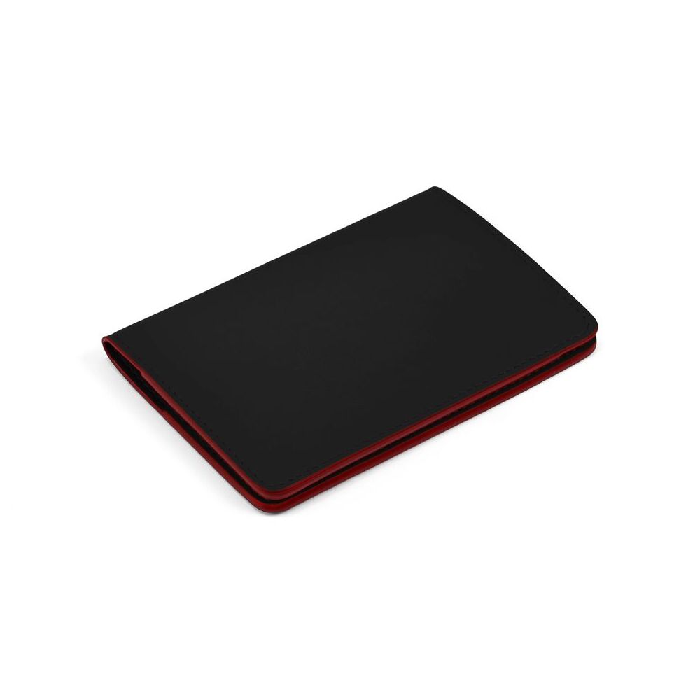 Leather Passport wallet black