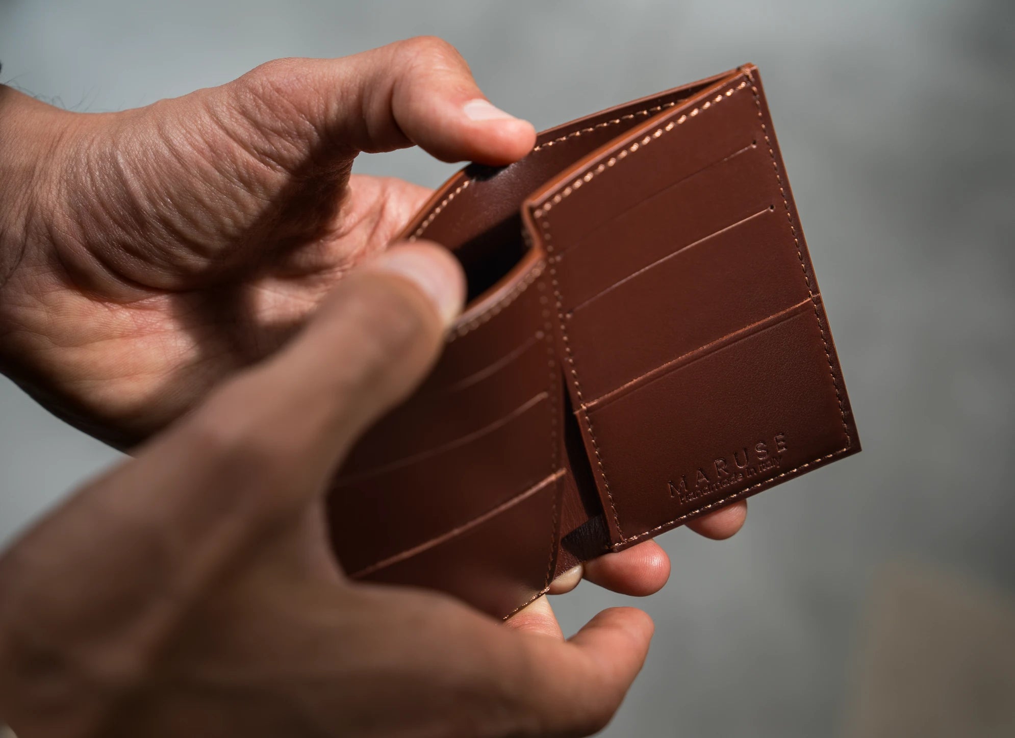Slim Leather Wallet