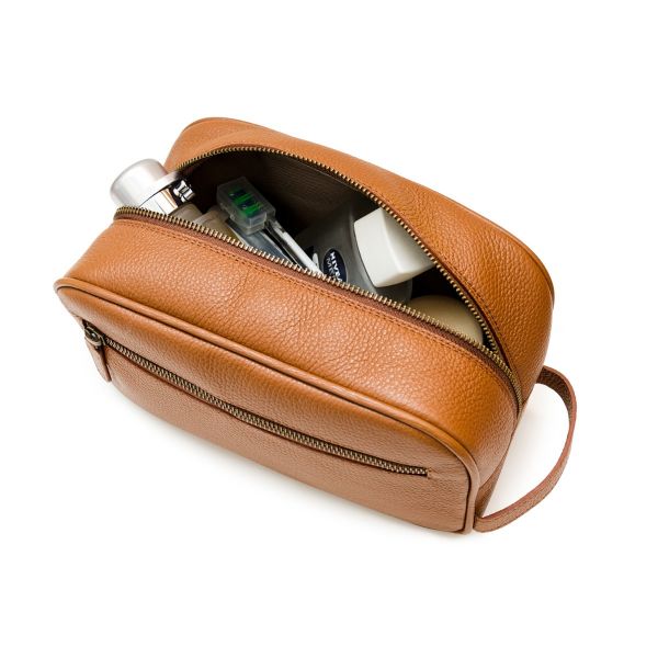 Leather Toiletry Bag