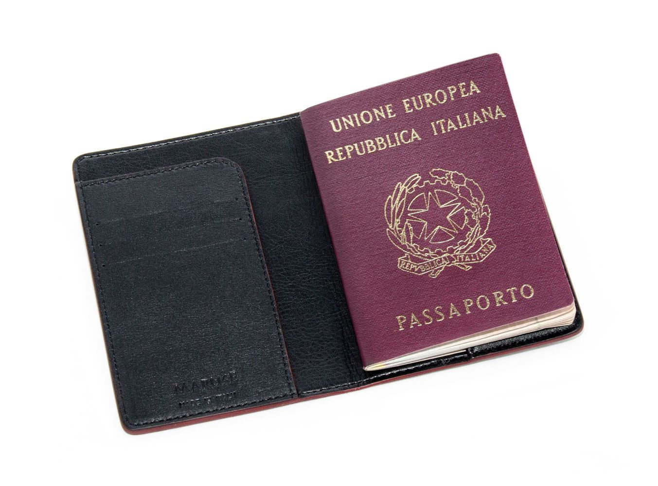 Leather Passport Holder