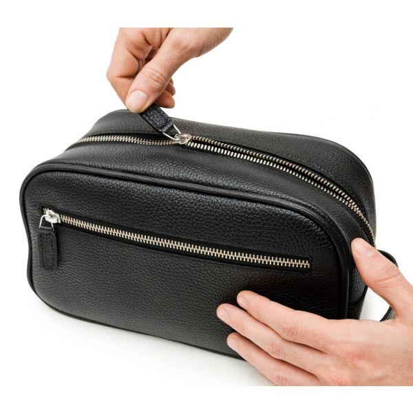 Leather Toiletry Bag