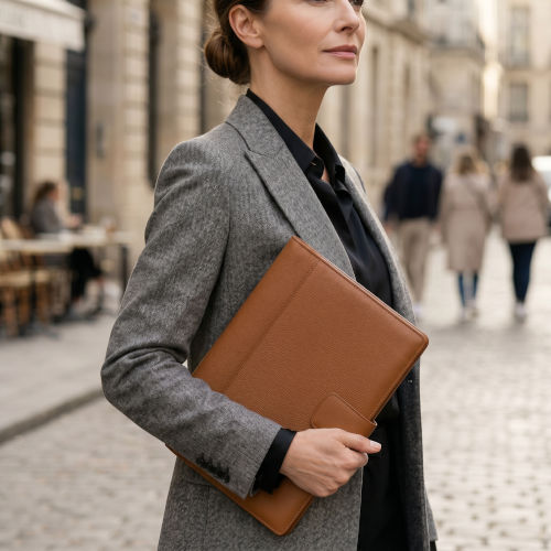 leather padfolio for women