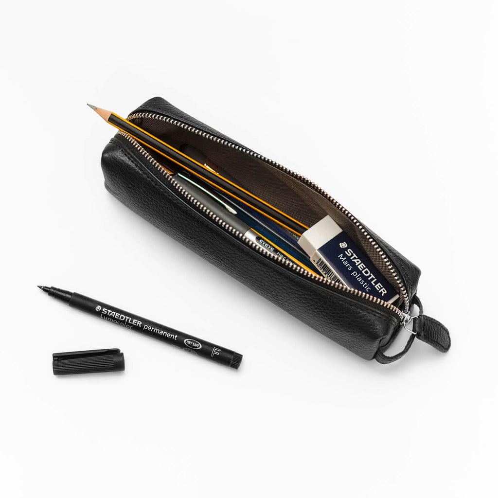 Leather Pencil Case - Office Accessories | Maruse