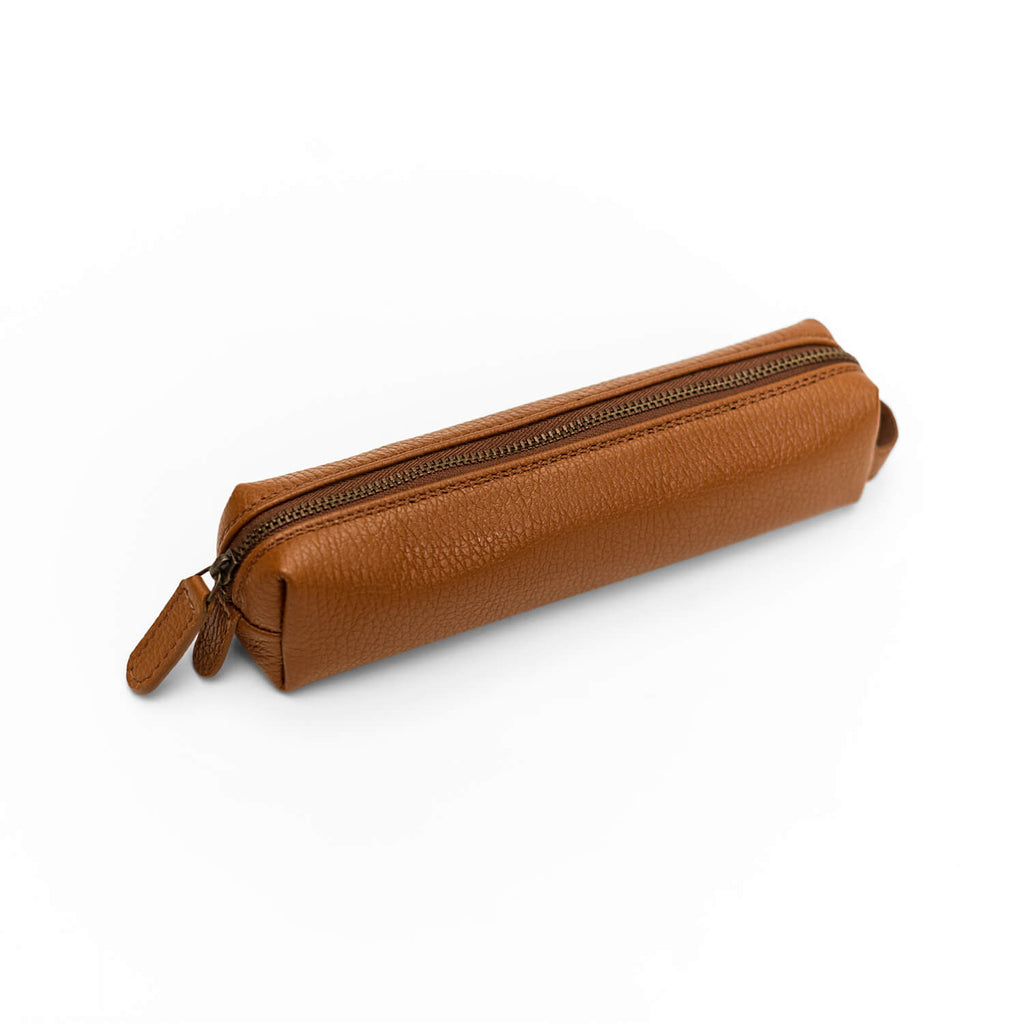 Maruse Leather Pencil Case - Office Accessories Grained Black