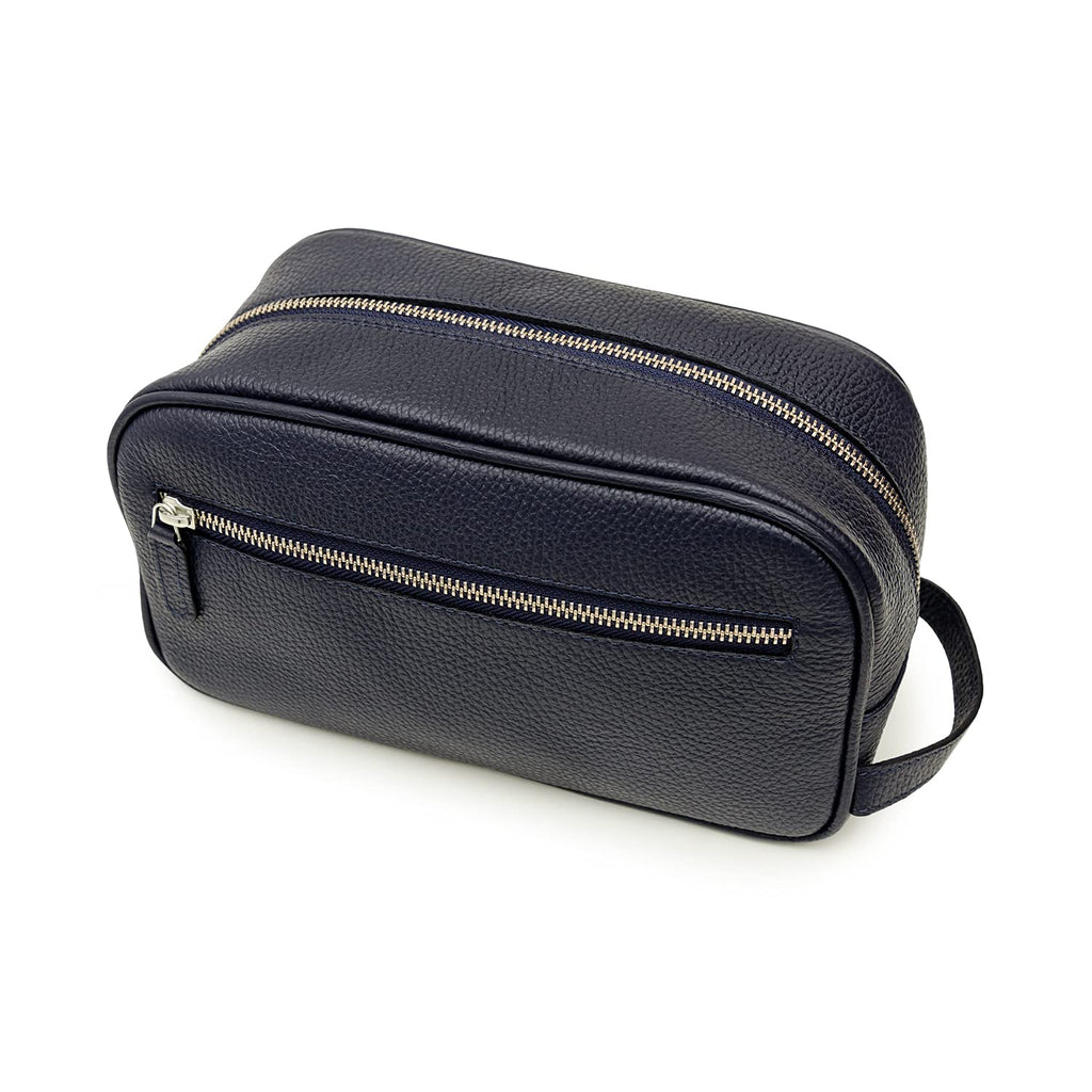 Leather Toiletry Travel Bag