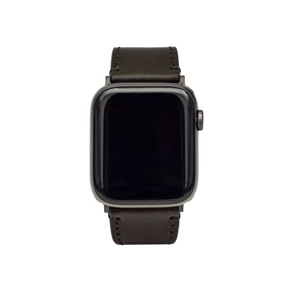 Leather Watch Band Space Gray