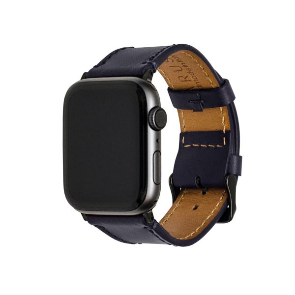 Leather Watch Band Space Gray