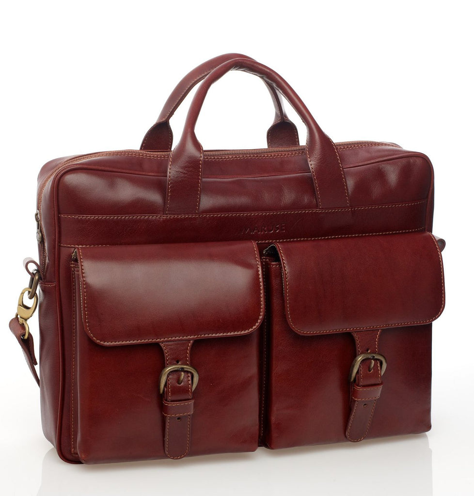 Damaso Leather Briefcase