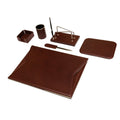 Set da Scrivania in Pelle